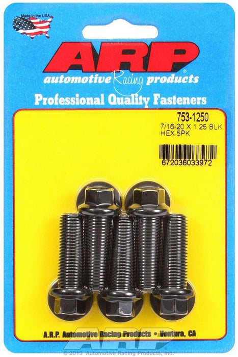 ARP 753-1250 Bolt Kit - 6pt. (5) 7/16-20 x 1.250