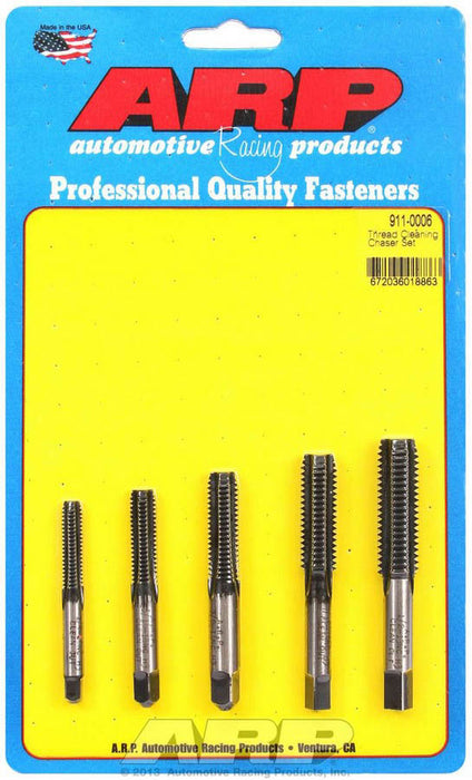 ARP 911-0006 Thread Cleaning Tap Set 5pc.