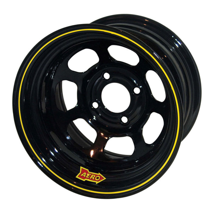 AERO RACE WHEELS 30-184510 Wheel 13in x 8in 4x4.5in 1in BS Black