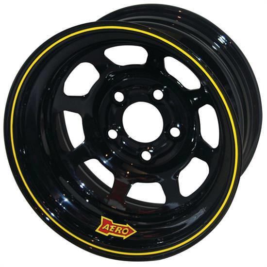 AERO RACE WHEELS 50-185010 15x8 1in 5.0 Black