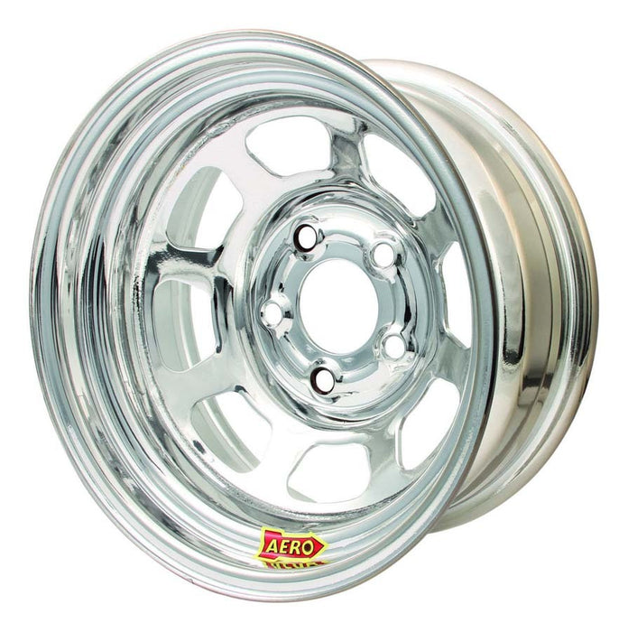 AERO RACE WHEELS 50-274735 15x7 3.5in. 4.75 Chrome