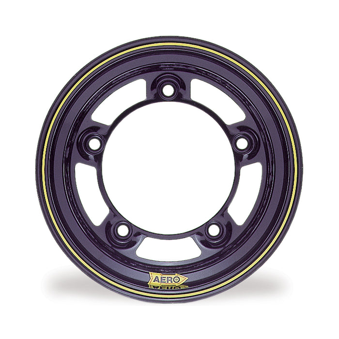 AERO RACE WHEELS 51-100560-RF 15x10 6in. Wide 5 Black