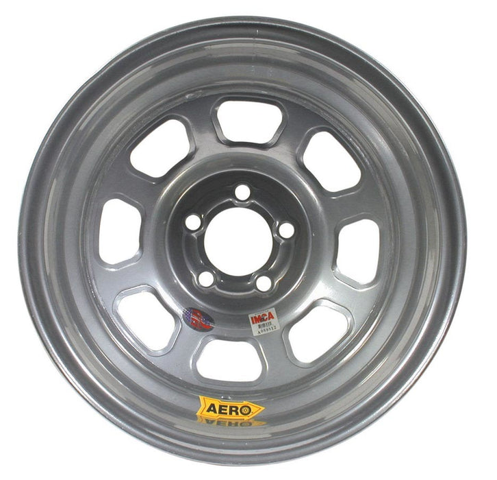 AERO RACE WHEELS 52-084510 15x8 1in 4.50 Silver