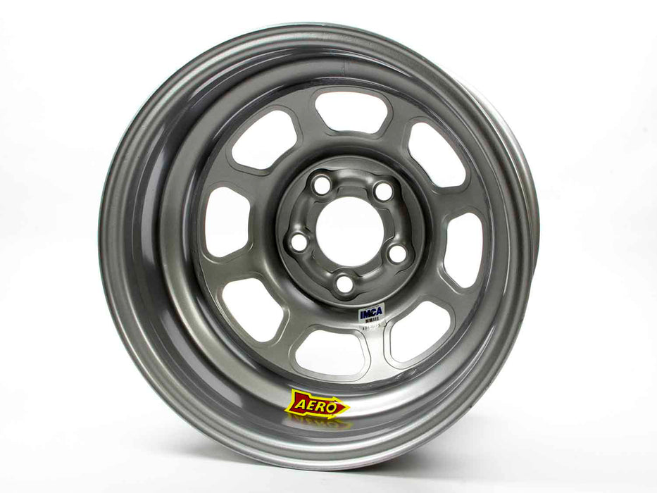AERO RACE WHEELS 52-085030 15x8 3in 5.00 Silver