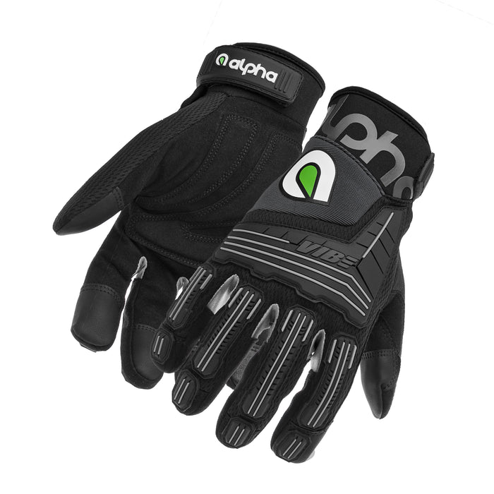 ALPHA GLOVES AG03-01-L VIBE Impact Black Large
