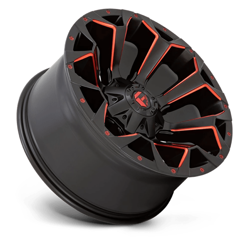 Fuel 1PC D78717902645 D787 17X9 5X4.5/5.0 M-BLK RD-MILL -12MM - Truck Part Superstore