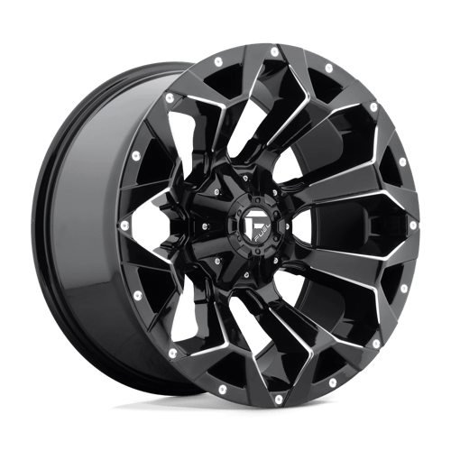 Fuel 1PC D57620007047 D576 20X10 5X5.5/150 GL-BLK-MIL -18MM - Truck Part Superstore
