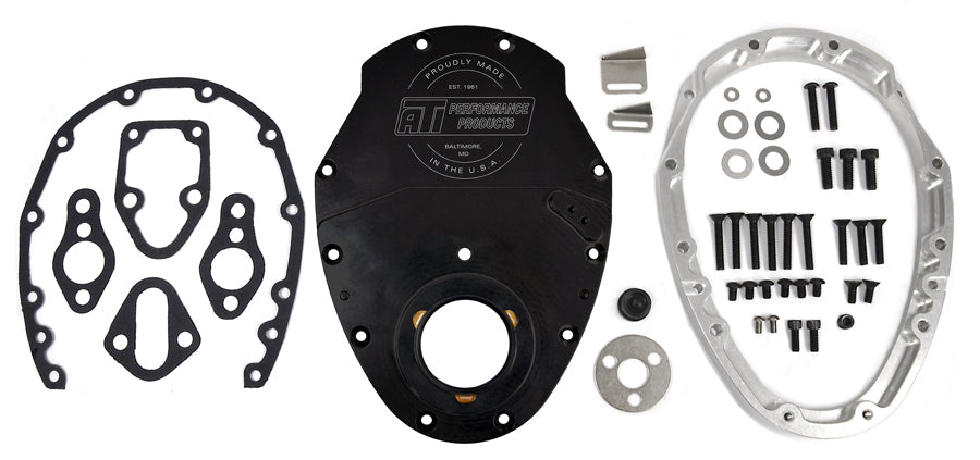 ATI PERFORMANCE 925502 SBC Cast Alum. T/C w/BBC Snout