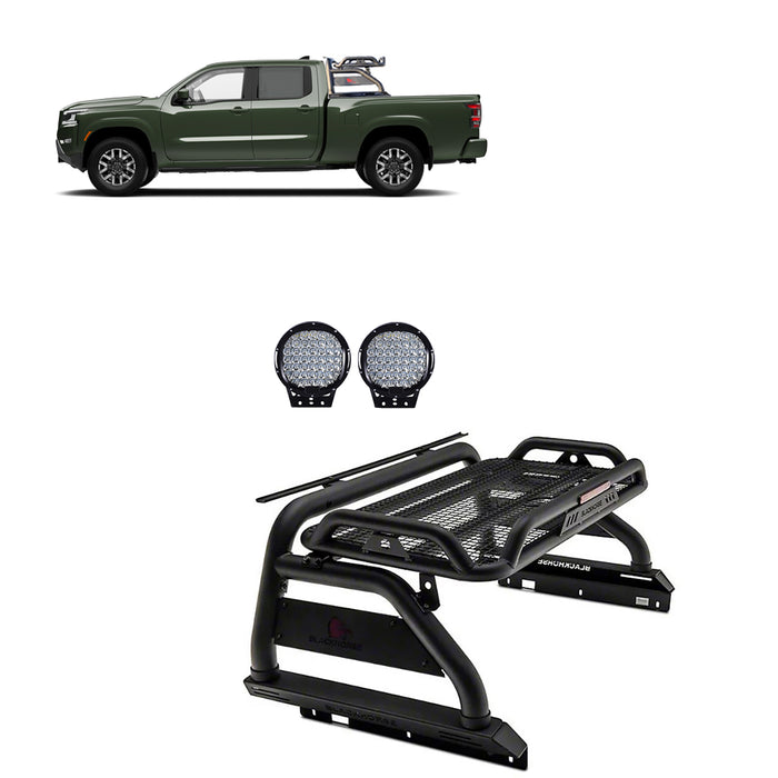 Black Horse Off Road ATR22-PL69B Atlas Roll Bar Kit - Truck Part Superstore