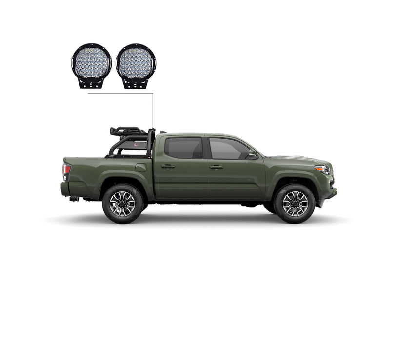 Black Horse Off Road ATRB6BK-PL69B Atlas Roll Bar Kit - Truck Part Superstore