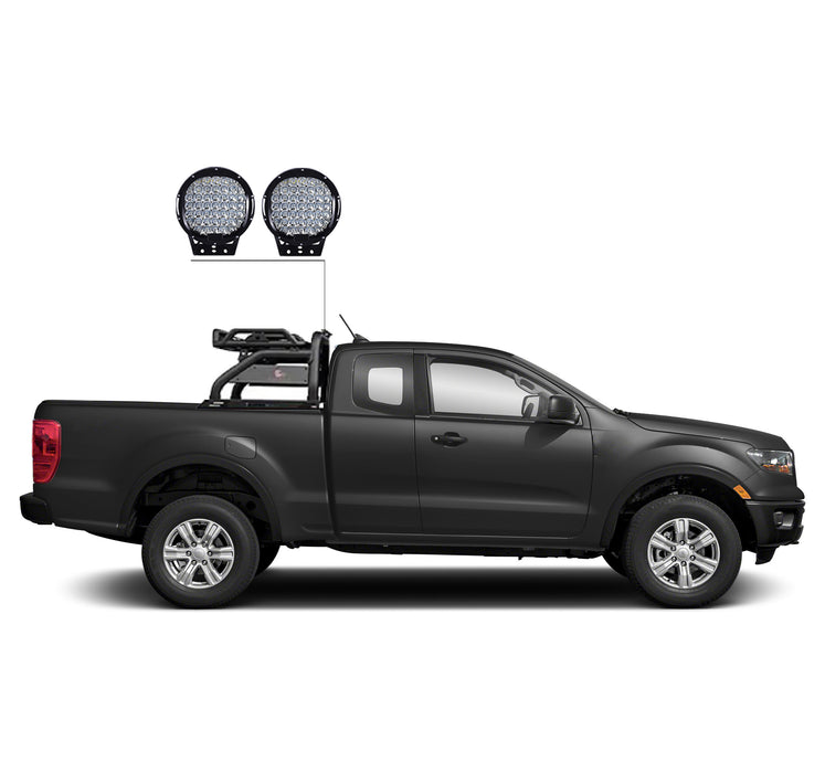 Black Horse Off Road ATRB8BK-PL69B Atlas Roll Bar Kit - Truck Part Superstore