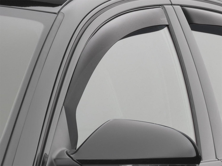Weathertech 80703 Front Side Window Deflectors, Dark Smoke - Truck Part Superstore