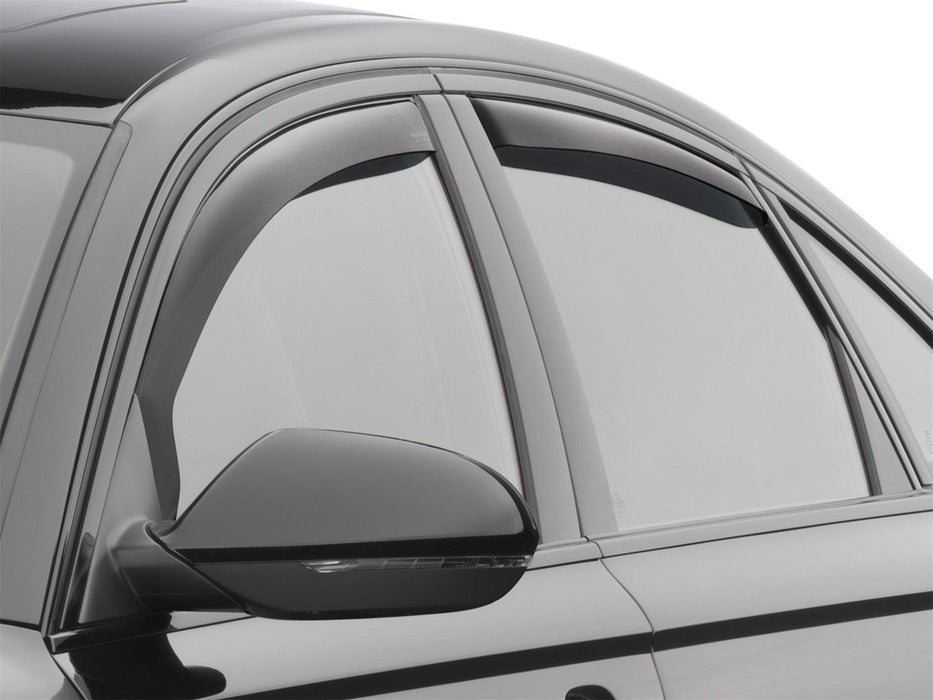 Weathertech 82703 Front&ampRear Side Window Deflectors, Dark Smoke - Truck Part Superstore