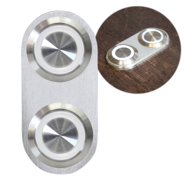 AUTO-LOC AUTBBA23 Daytona Billet Switch White LED