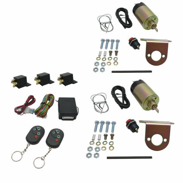 AUTO-LOC AUTSVPRO3 2 Door Remote Shaved Handle Kit 35lb Solen.
