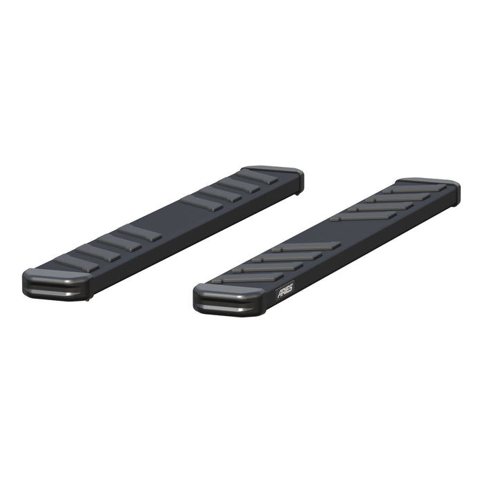 ARIES B2953 NovaTrac 6" x 53" Black E-Coat Steel Running Boards for Select Ford F-250