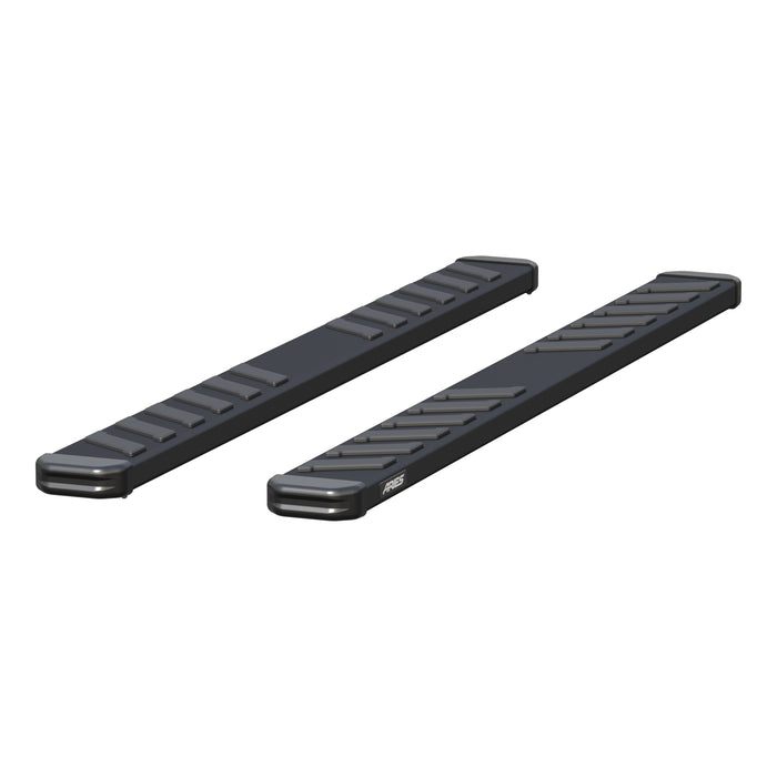 ARIES B2975 NovaTrac 6" x 75" Black E-Coat Steel Running Boards for Select Ford F-250