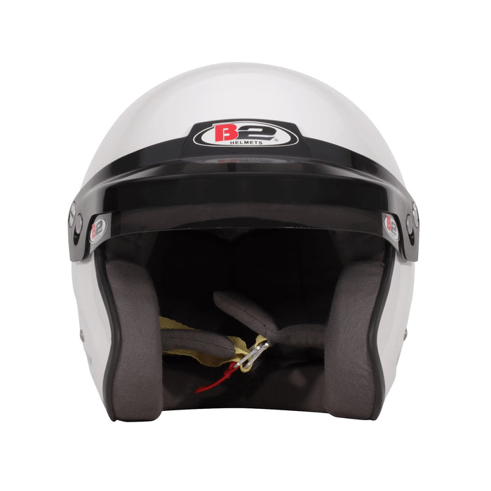 B2 HELMETS 1530A01 Helmet Icon White 57-58 Small SA20