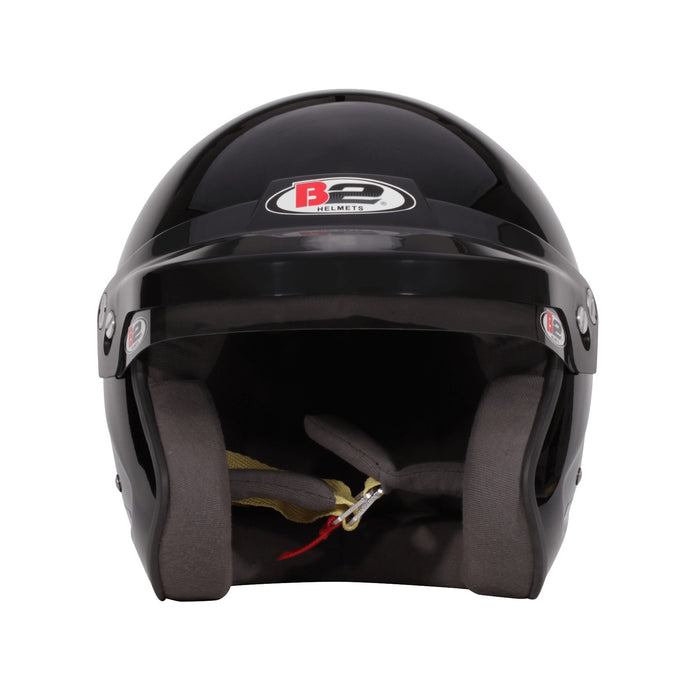 B2 HELMETS 1530A12 Helmet Icon Black 58-59 Medium SA20
