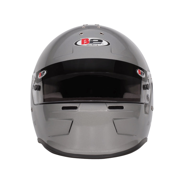 B2 HELMETS 1531A21 Helmet Apex Silver 57-58 Small SA20