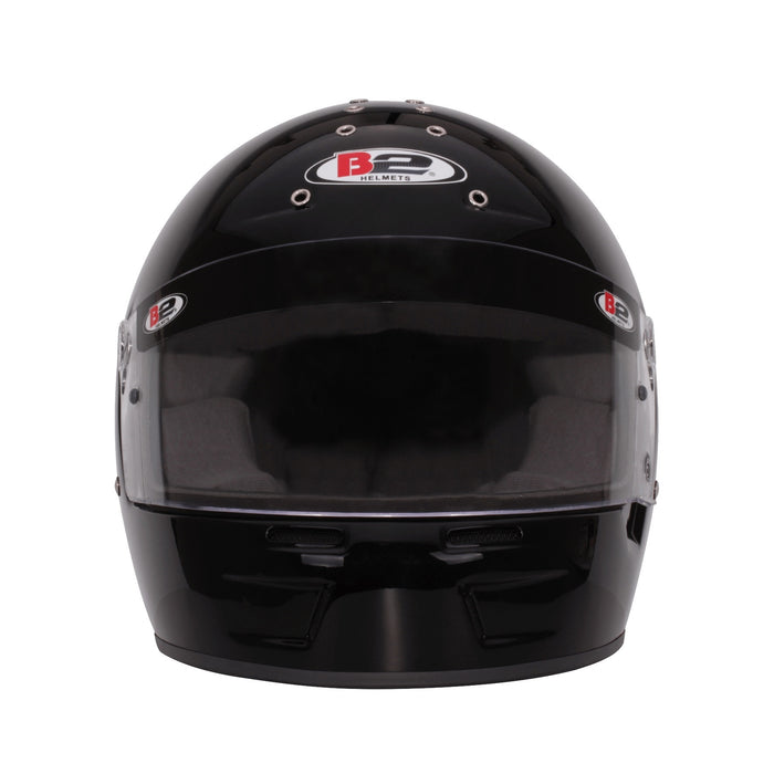 B2 HELMETS 1549A14 Helmet Vision Metallic Black 60-61+ X-Lrg SA20