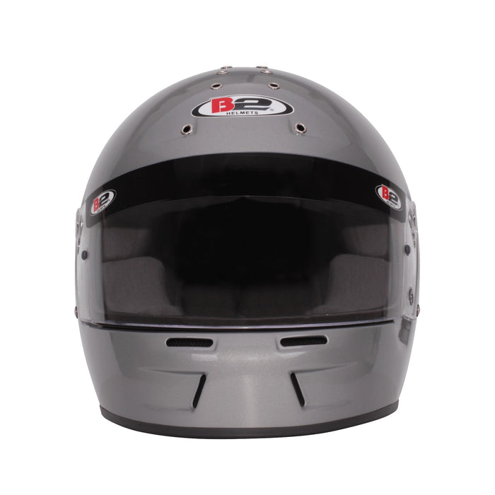 B2 HELMETS 1549A23 Helmet Vision Metallic Silver 60-61 Large SA20