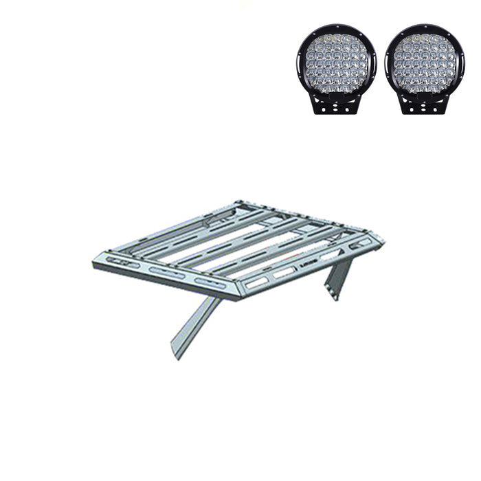 Black Horse Off Road BA1AR2-PL69B Armour II Basket Kit - Truck Part Superstore
