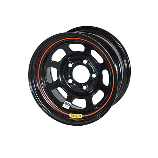 BASSETT 47SN3 14x7 5x100mm 3in BS D-Hole Light Black