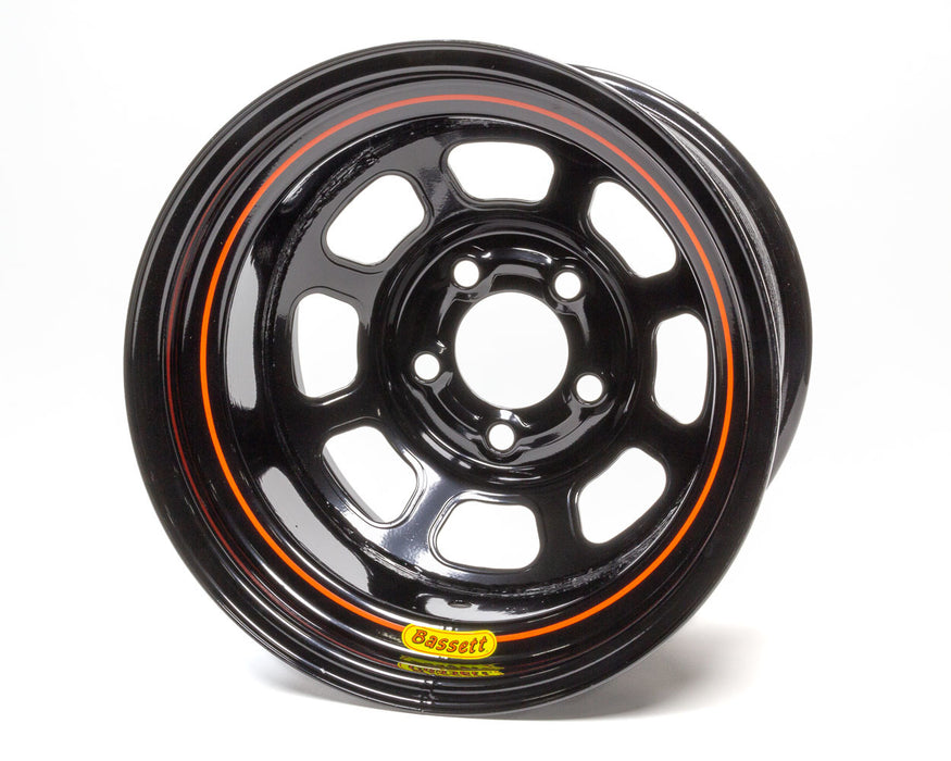 BASSETT 50S53B 15x10 5x5 Beaded Black Spun