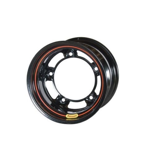 BASSETT 50SR65-LW Wheel 15in x 10in W/5 LW Black