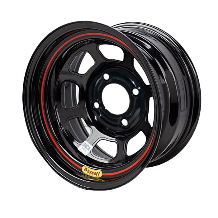 BASSETT 57RH3 Wheel 15in x 7in 4x100MM Black