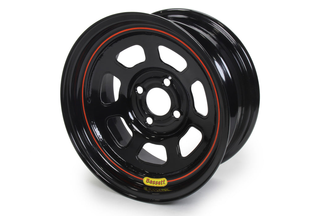BASSETT 57SP3 15x7 4x4.25 3in BS D-Hole Lite Black