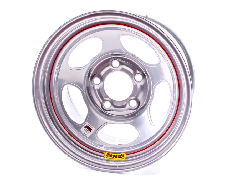 BASSETT 58A54IS 15x8 IMCA Silver Inertia  5x5