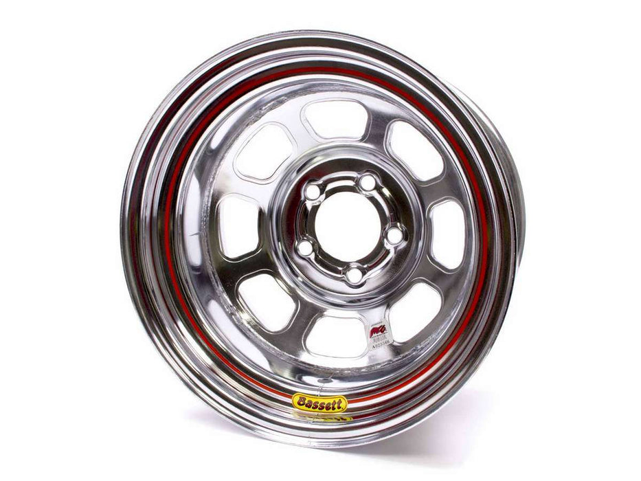 BASSETT 58DC1IC 15x8 Chrome Wheel 4.75BC 1in BS