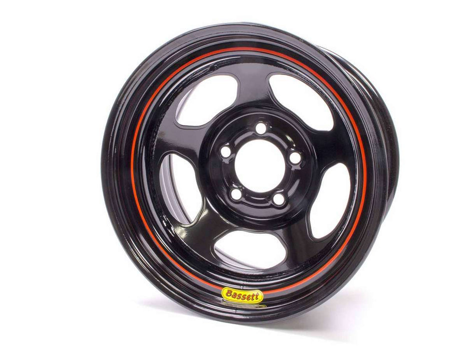 BASSETT 58RC2EB 15x8 5x4.75 Blk Inertia Armor Edge