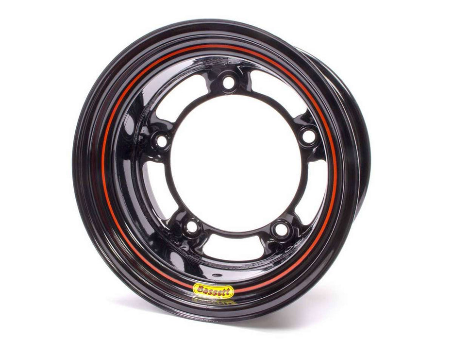 BASSETT 58SR5 15x8 W/5 Black Spun