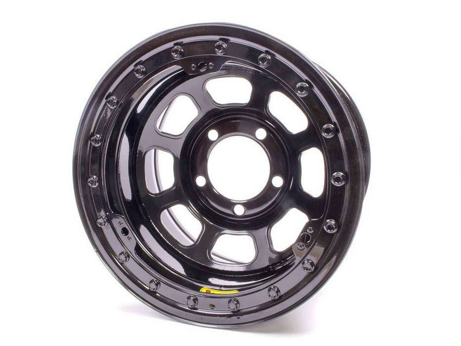 BASSETT 59D53LK 15 x 8.75 B/L Black 5x5 3in BS D-Hole