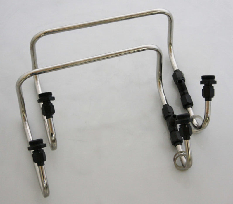 BLOWER DRIVE SERVICE PL-9714 Dual Carb Fuel Line Kit Dominator - Side Mnt.