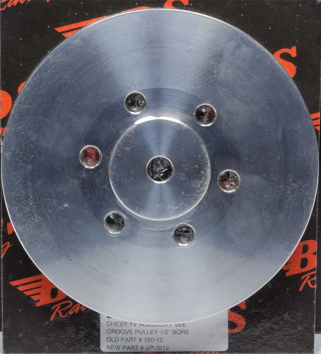 BLOWER DRIVE SERVICE VP-3512 Alum. Single Vee Groove Pulley