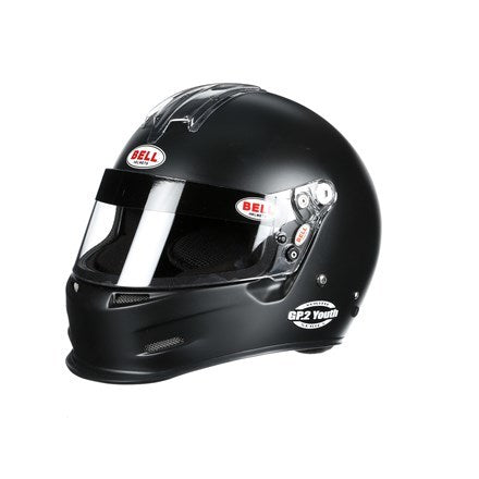 BELL HELMETS 1425012 GP2 Youth Helmet Flat Black 3XS SFI24.1-15