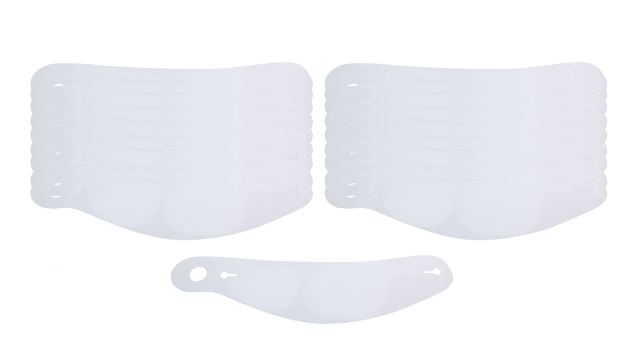 BELL HELMETS 2030013 Thin Tear Offs 2mil 20pk 281/288 Shield