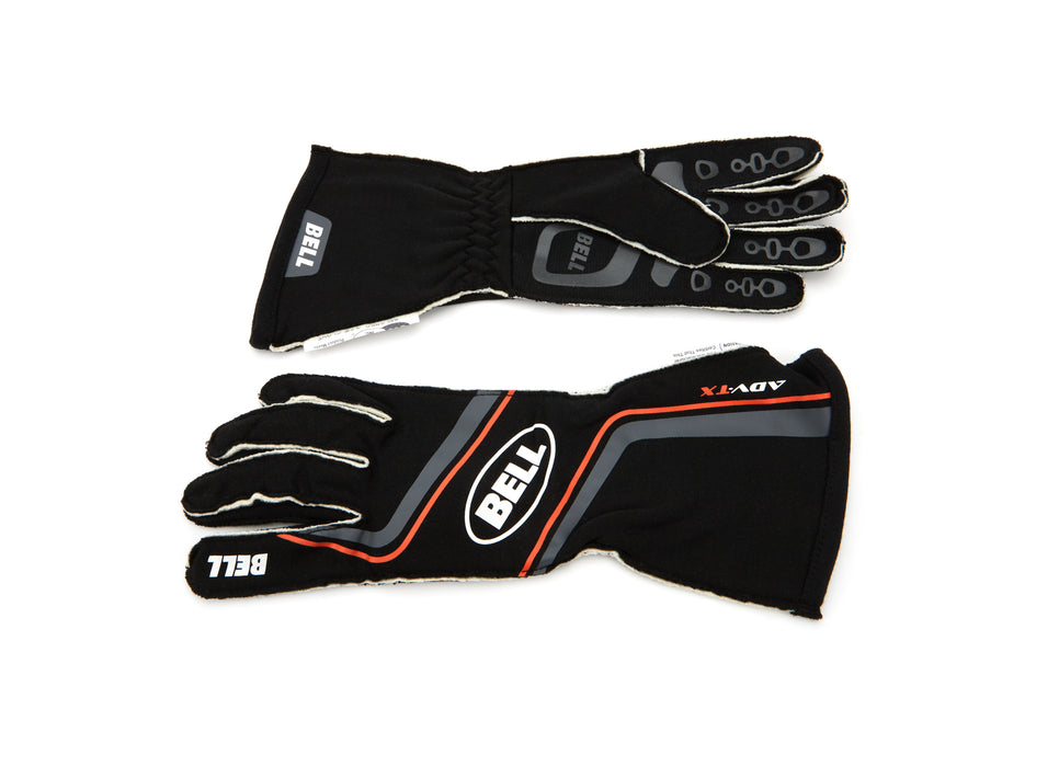 BELL HELMETS BR20021 Glove ADV-TX Black/Org Small SFI 3.3/5
