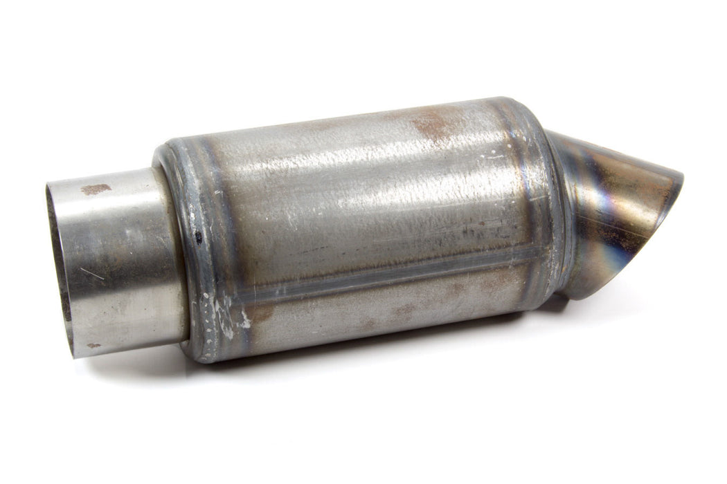 BEYEA CUSTOM HEADERS MUF3 Muffler 3in w/Turn Down