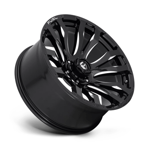Fuel 1PC D67317901750 D673 17X9 8X170 GL-BLK-MIL 01MM - Truck Part Superstore