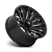 Fuel 1PC D67317901850 D673 17X9 8X180 GL-BLK-MIL 01MM - Truck Part Superstore