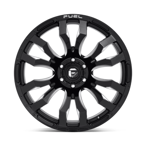 Fuel 1PC D67318905657 D673 18X9 5X150 GL-BLK-MIL 20MM - Truck Part Superstore