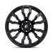 Fuel 1PC D67320908957 D673 20X9 6X135 GL-BLK-MIL 20MM - Truck Part Superstore