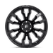 Fuel 1PC D67322208947 D673 22X12 6X135 GL-BLK-MIL -44MM - Truck Part Superstore
