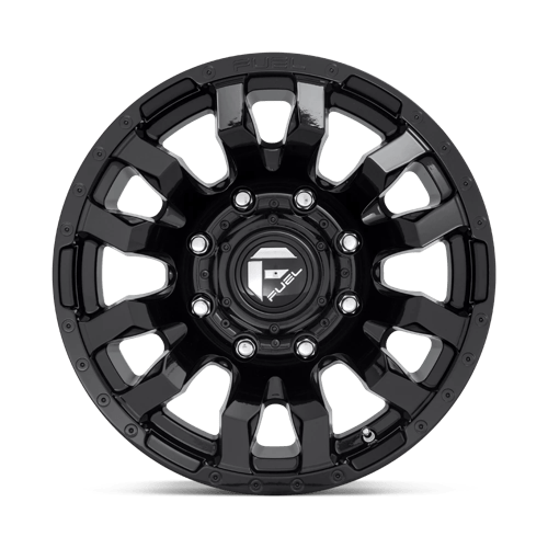 Fuel 1PC D67522001747 D675 22X10 8X170 GL-BLK -18MM - Truck Part Superstore