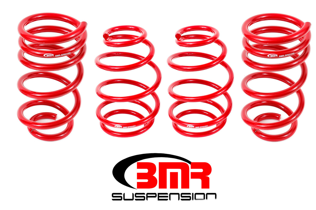 BMR SUSPENSION SP025R 10-15 Camaro Lowering Spring Kit 1in Drop